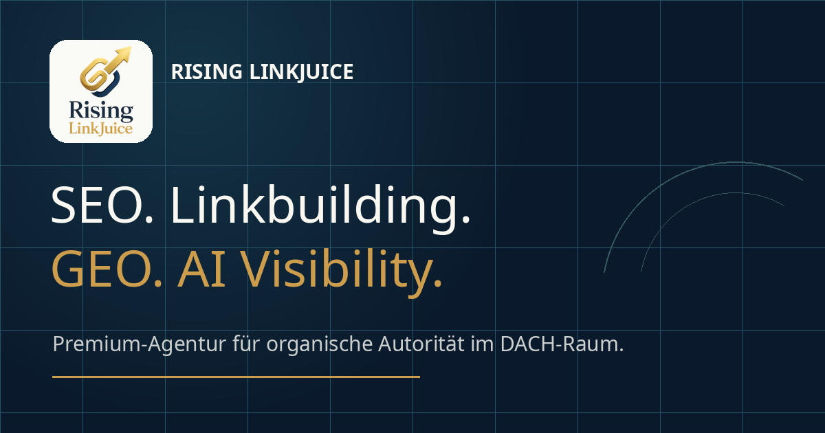 Rising LinkJuice | SEO, Linkbuilding & GEO Agentur